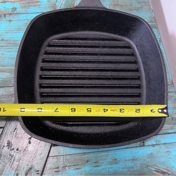 Masterclass Cast Iron Grill Pan - Black - Picture 2 of 16